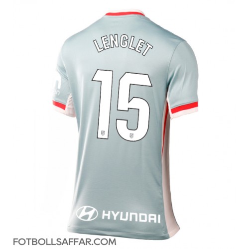 Atletico Madrid Clement Lenglet #15 Bortatröja Dam 2024-25 Kortärmad